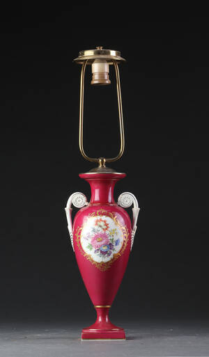 Meissen. Bordlampe