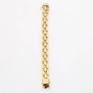 ARMBAND, 18karat guld, fantasilänk. Vikt cirka 28 gram.