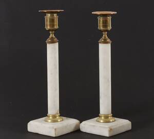 Ljusstakar ett par, gustaviansk stil, 1800-tal