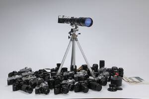 Samling Spejlrefleks. Canon, Contax mm. 44