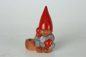 LISA LARSON, figurinljusstake, tomte, Lisa Larson design