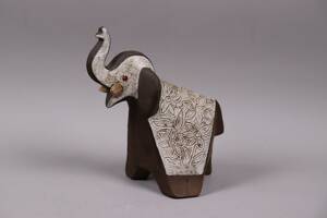 Karl Erik Iwar, figurin, elefant i keramik
