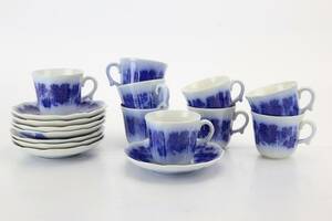 ARTHUR PERCY, kaffegods, 8 st, Vinranka, Gefle