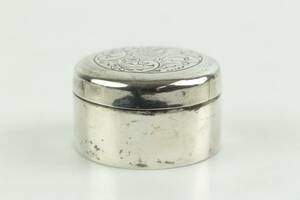 CARL AUGUST LÖNDBERG, dosa, silver, Västervik, 1862, ca 15,8 g