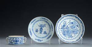 Tre dele kinesisk porcelæn 17001800-tallet 3