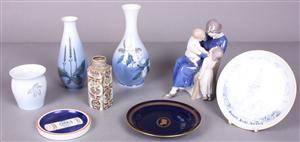 Bing Grøndahl og Royal Copenhagen m.m.. Figur, vaser m.m. 8