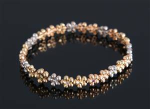 Ole Lynggaard, Hyldeblomst armbånd, 18 kt guld