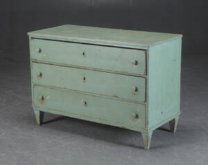 Svensk kommode, 1800-tallet.