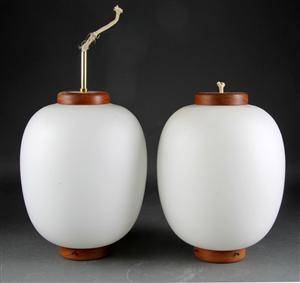 Pendel, Lyfa, Teak Kina-pendel af Bent Karlby 2