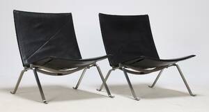 Poul Kjærholm 1929-1980 Et par PK22 lounge chairs 2