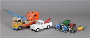 Samling legetøj bl.a. Corgi, Gama, Britains, Tekno m.m. 9