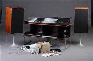 Bang Olufsen, stereobænk samt anlæg Beogram, beomaster beocord 8000 beogram cd 7000 beovox 5700