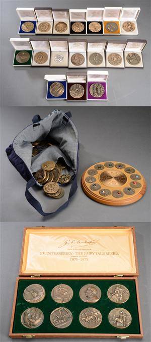 Anders Nyborg. Samling af kunstmedaljer