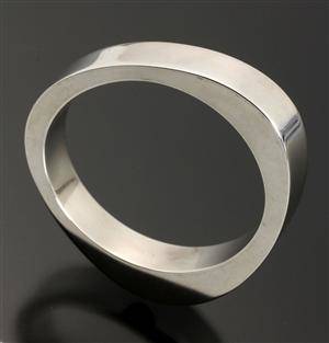 Georg Jensen. ´Extra´ armring af sterlingsølv