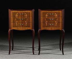 Sängbord, Louis XV-stil, 1900-talets andra hälft 2
