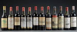 Samling af ældre Grand Cru Classè vine fra Bordeaux 12