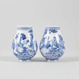 Vaser, 1 par porslin