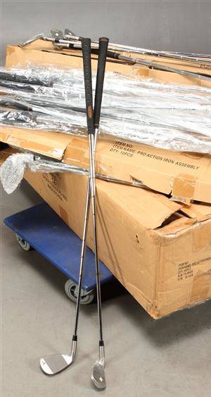 Parti 9er golfjern mrk. ProAction. Fire 8er golfjern mrk. Viper 162