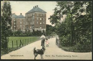 København. Parti fra Frederiksberg Have - Stenders 17171