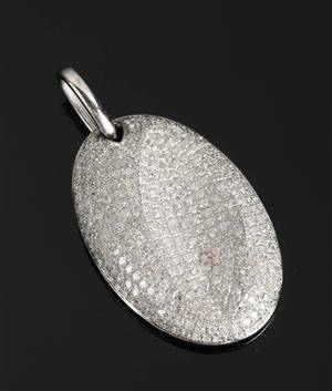 Vedhæng med diamanter. 2.00 ct