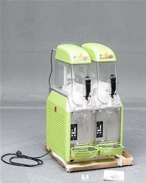 Sluschice maskine med 2 kamre