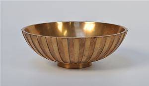 Tinos skål af patineret bronze