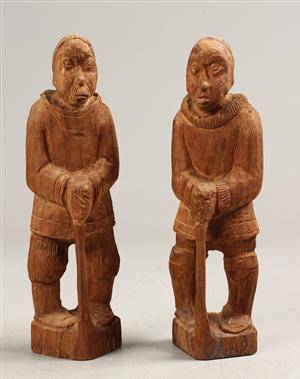 Grønlandica, Hans Alaufesen, figurer, træ 2