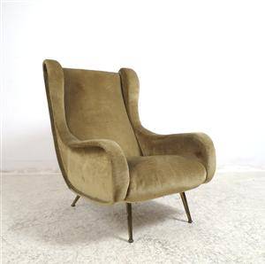 Lounge Sessel der 1950er Jahre im Stile von Marco Zanuso