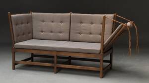Børge Mogensen. Tremmesofa, model 1789. Særbestilling fra år 2018 i røget eg