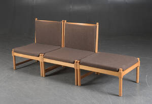 Børge Mogensen. Modulstolesofa med skammel, model 4290 3