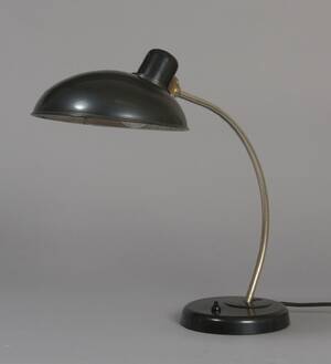 Bordlampe, VEB Leuchtenbau Arnstadt, Marianne Brandt, nyere ledning