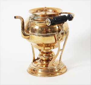Tekanna med värmeställ, Skultuna No.3, 181900-tal