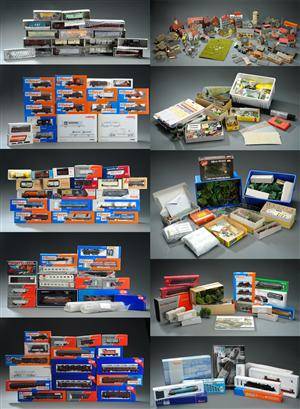 Märklin, Roco, Lima m.fl. Stor samling modeltog