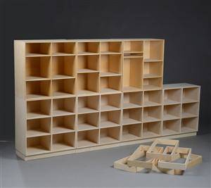 At - Bo reolen, syv reoler 16