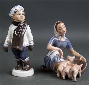 Dahl Jensen. 2 Figurer