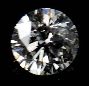 Løs Brillantslebet Diamant.