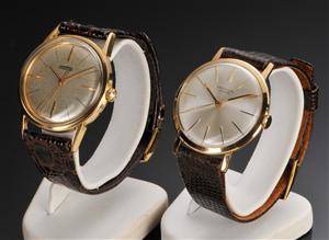 To vintage herrearmbåndsure - Roamer og Universal Geneve