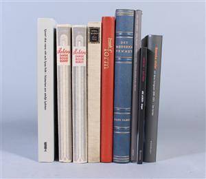 Samling böcker, konsthantverk och design 9