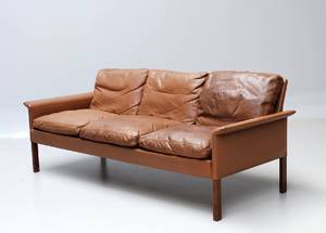 Hans Olsen 1919-1992. Tre-pers. sofa, model 500