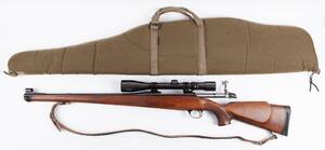 Fuldskæftet Jagtriffel BSA, kaliber 30-06 mMicro-Trac 3-9x42