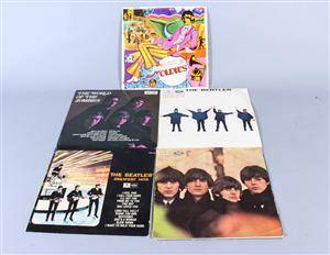 Samling LP-skivor, Beatles samt The world of the zombies 5
