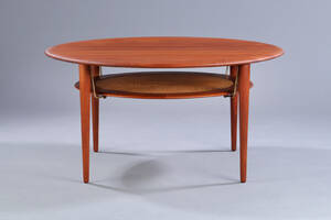 Peter Hvidt Orla Mølgaard-Nielsen. Sofabord af teak, model FD515