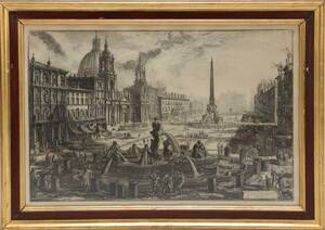 Giovanni Battista Piranesi 1720-1778 Veduta di Piazza Navona