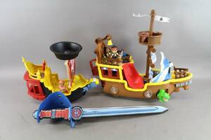 Piratskepp Jake och Piraterna och svärd i skumgummi