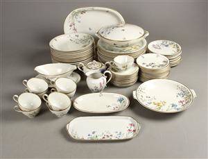 Krautheim Bavaria, Wiesengrund og Bergshöhn, spise- og kaffestel, porcelæn 62