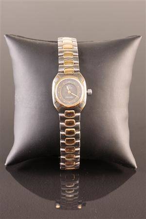 Vintage Omega Seamaster Titane quartz dameur i titanium og guld