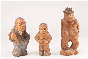 Thomas Dam mfl. Tre træfigurer 3