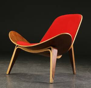 Hans J. Wegner. Lænestol skalstol, model CH07