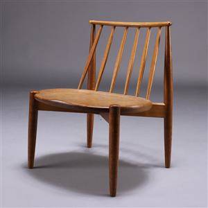 Norsk møbelarkitekt, pindestol, 195060erne