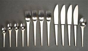 Henning Koppel for Georg Jensen. Caravel bestik af sterlingsølv 13